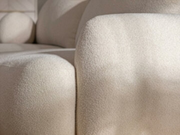 Boucle fabric furniture