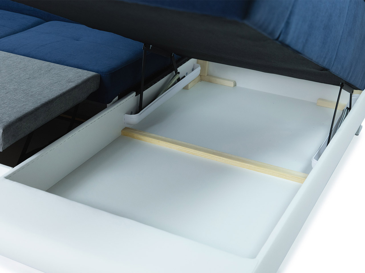 Corner sofa Comfivo Ruta V (Prestige 2765 Karo + Prestige 2765)