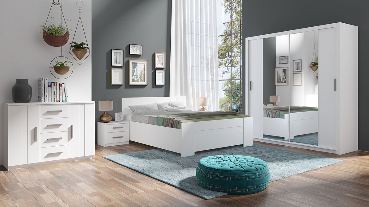 Wardrobe Catromi 108 (White)