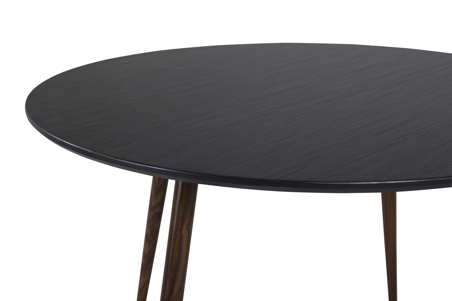 Table Dallas 125 (Black + Nut)
