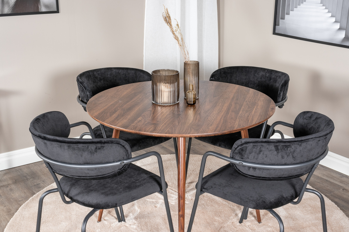 Table Dallas 125 (Nut)