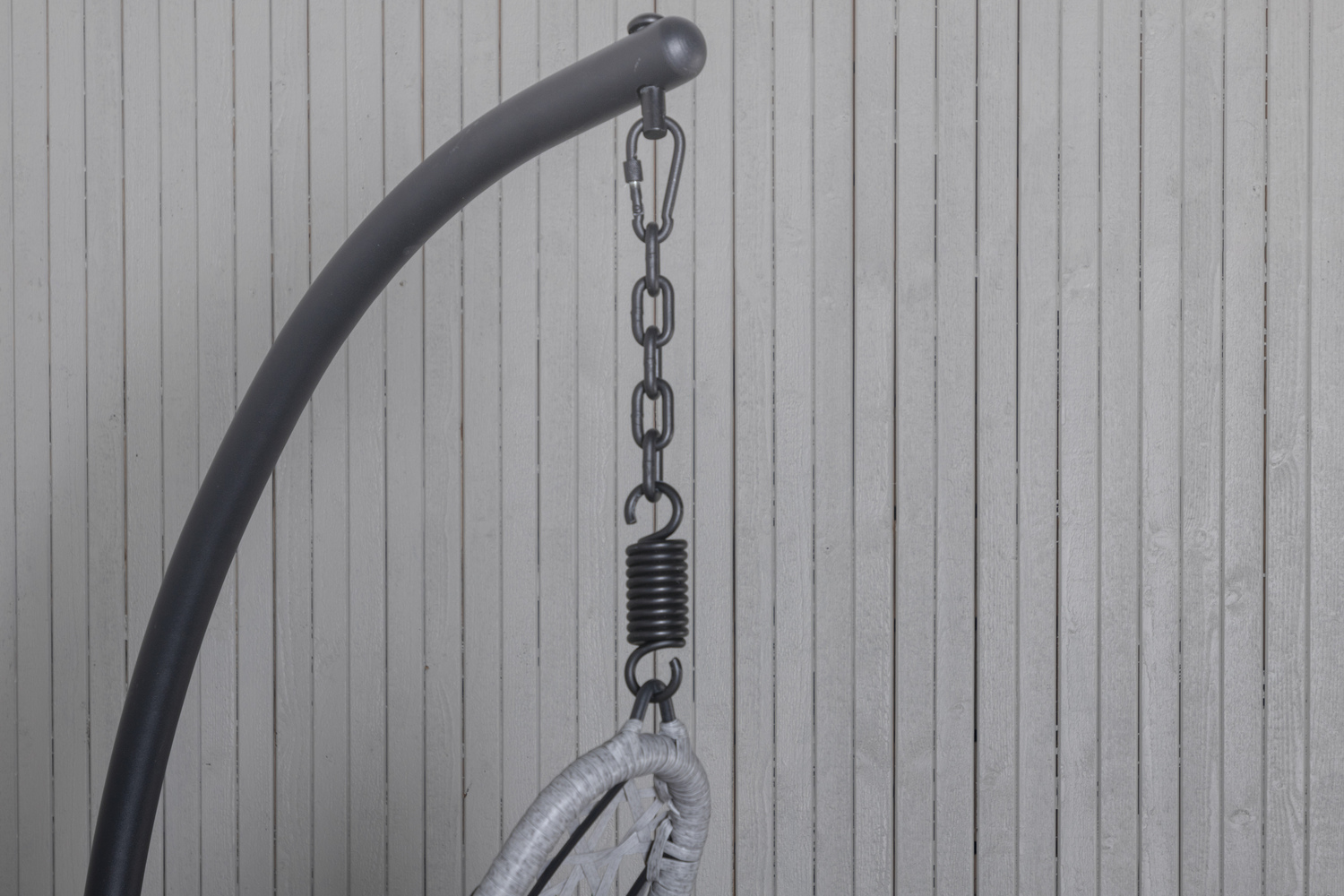 Hanging chair Dallas 519 (Black + Grey)