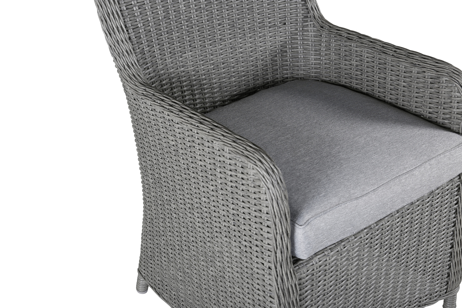 Outdoor armchair Dallas 680 (Grey)