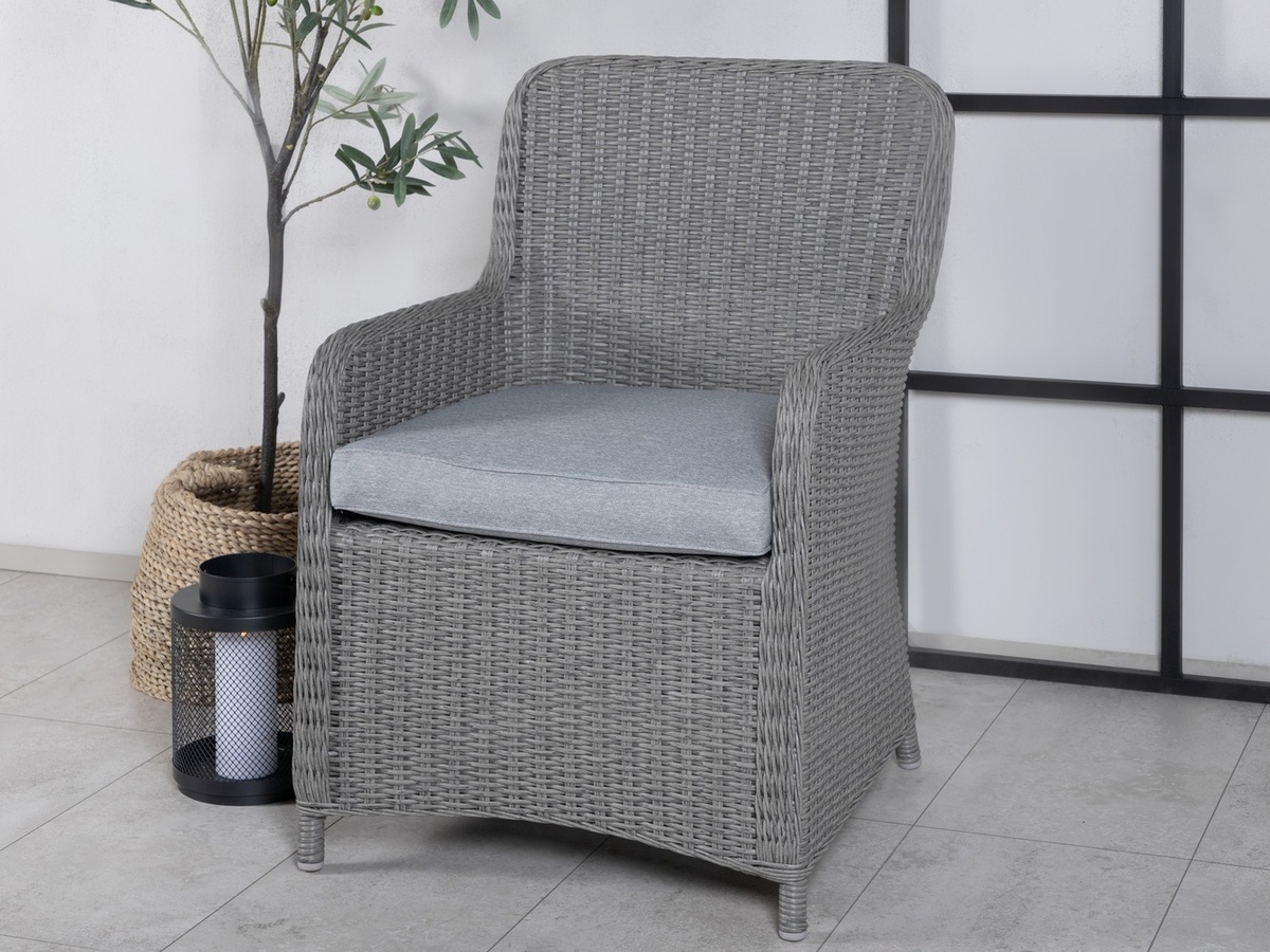 Outdoor armchair Dallas 680 (Grey)