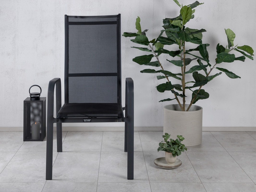 Outdoor chair Dallas 2776 (Black)