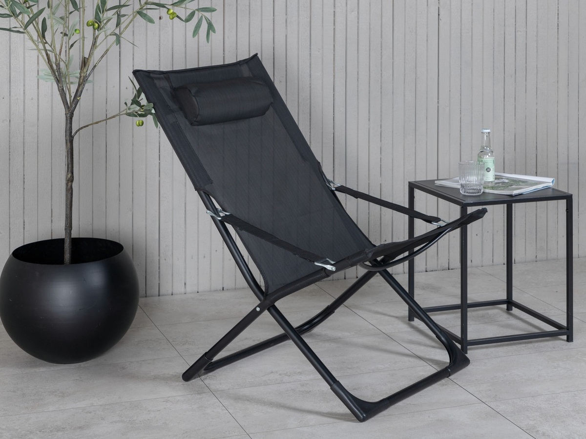 Outdoor chair Dallas 800 (Black)