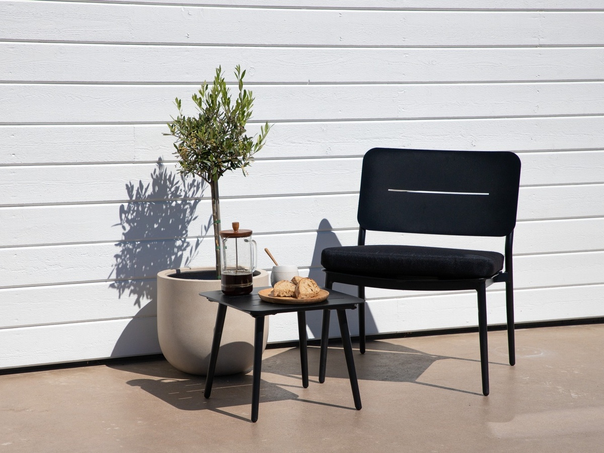 Outdoor chair Dallas 825 (Black)
