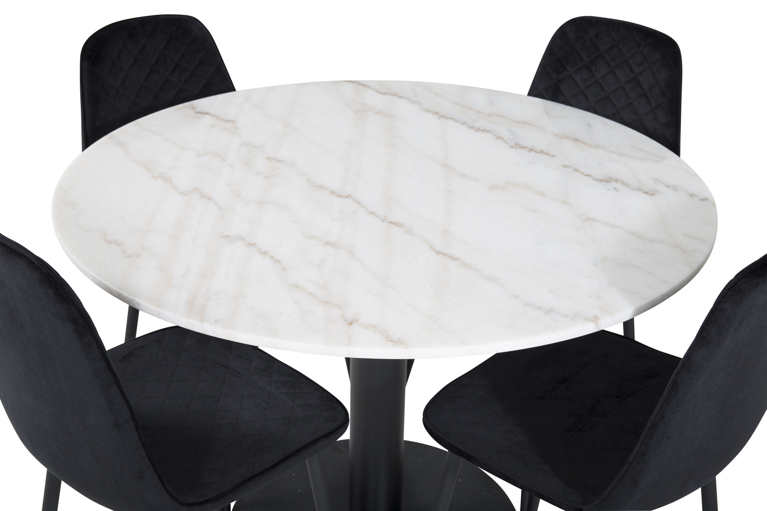 Dining set Dallas 1302 (Black)