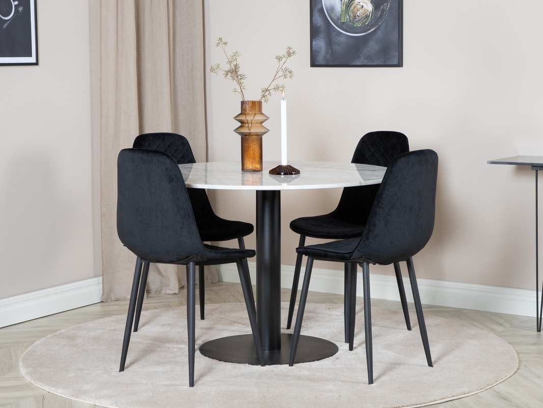 Dining set Dallas 1302 (Black)
