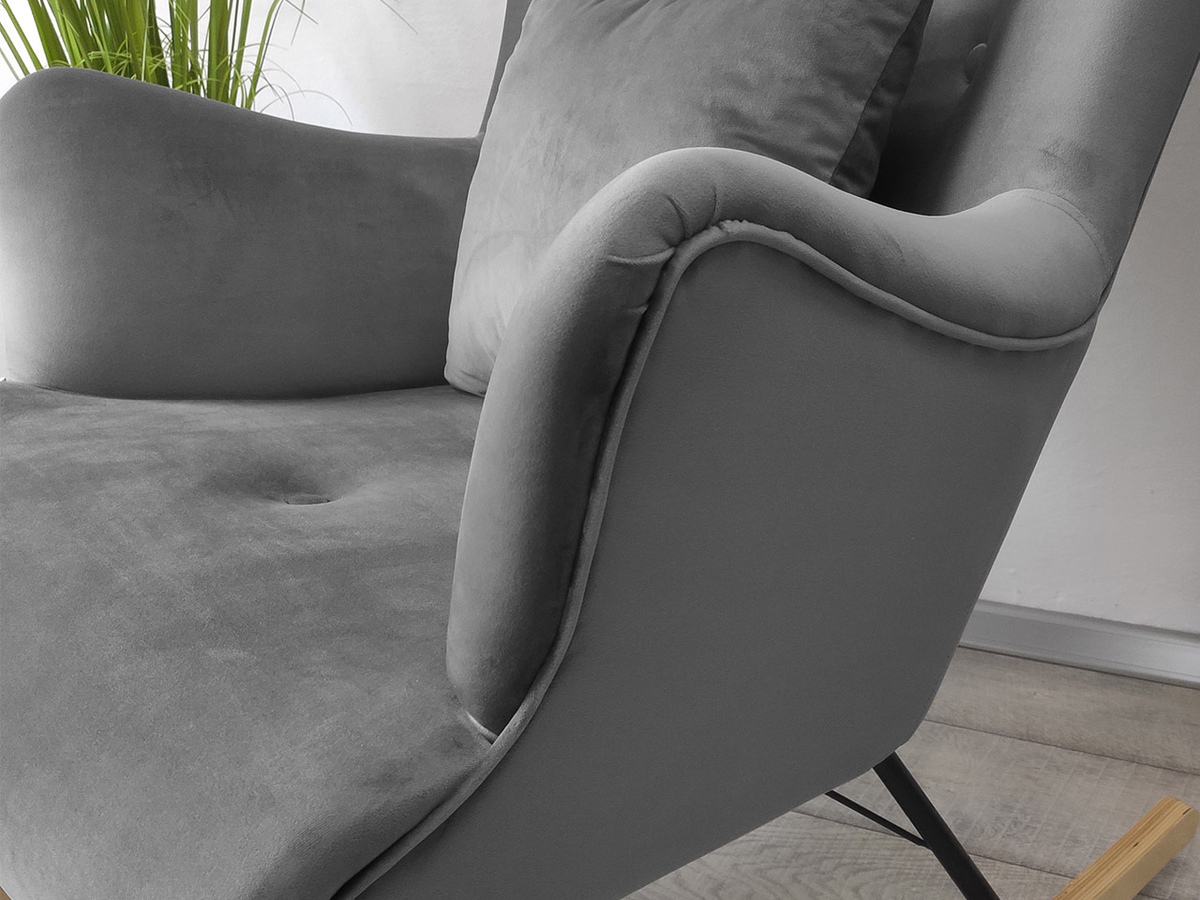 Rocking chair Clovis 101 (Magic Velvet 2202)