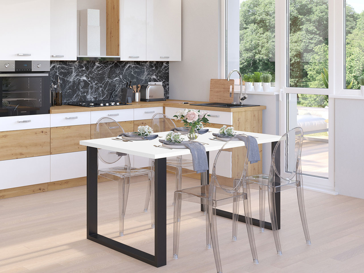 Table Tucson 136 (White + Black)