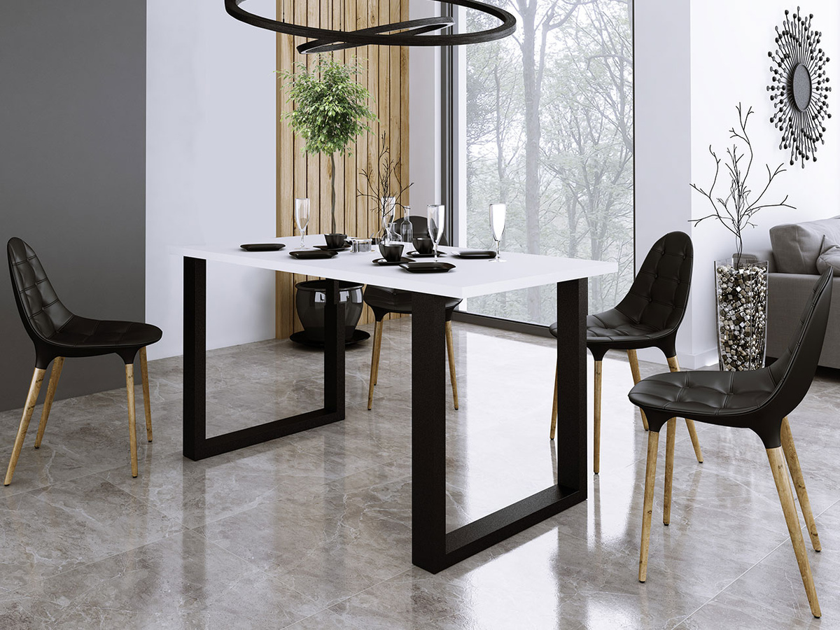Table Tucson 136 (White + Black)