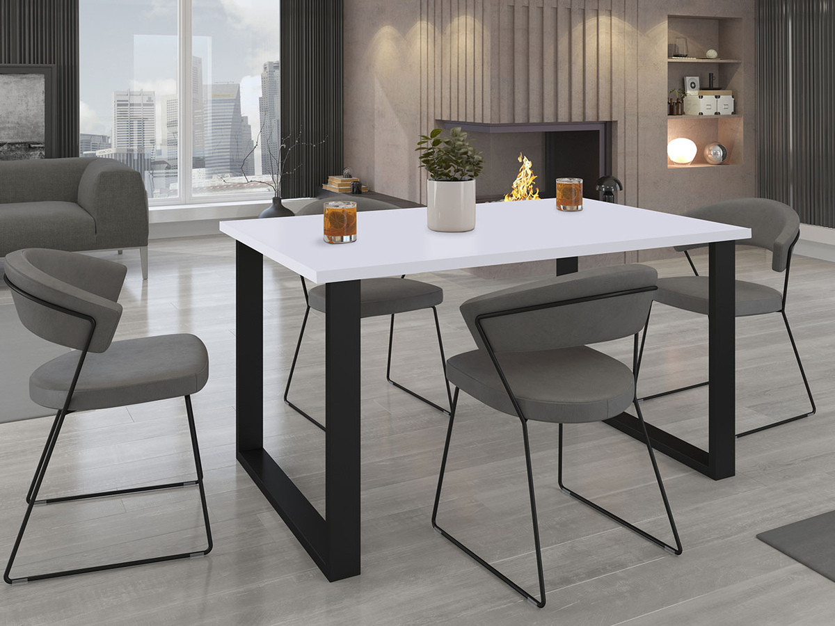 Table Tucson 137 (White + Black)