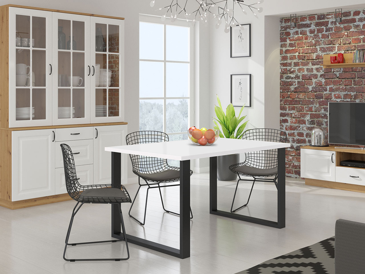 Table Tucson 137 (White + Black)