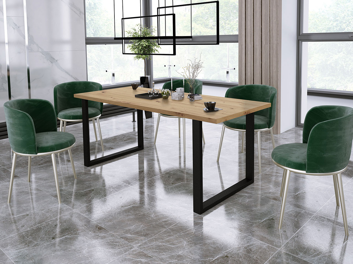 Table Tucson 138 (Artisan oak + Black)