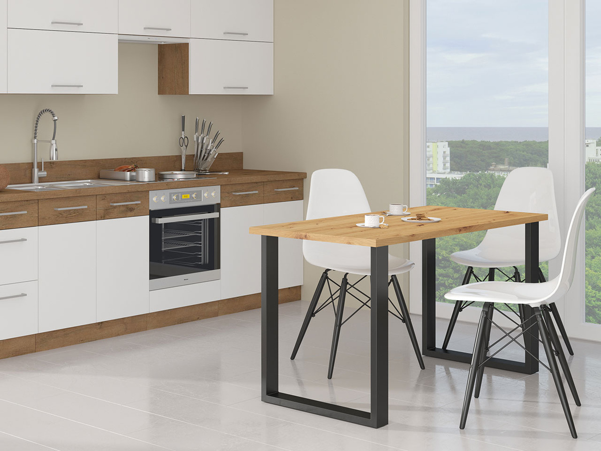 Table Tucson 138 (Artisan oak + Black)