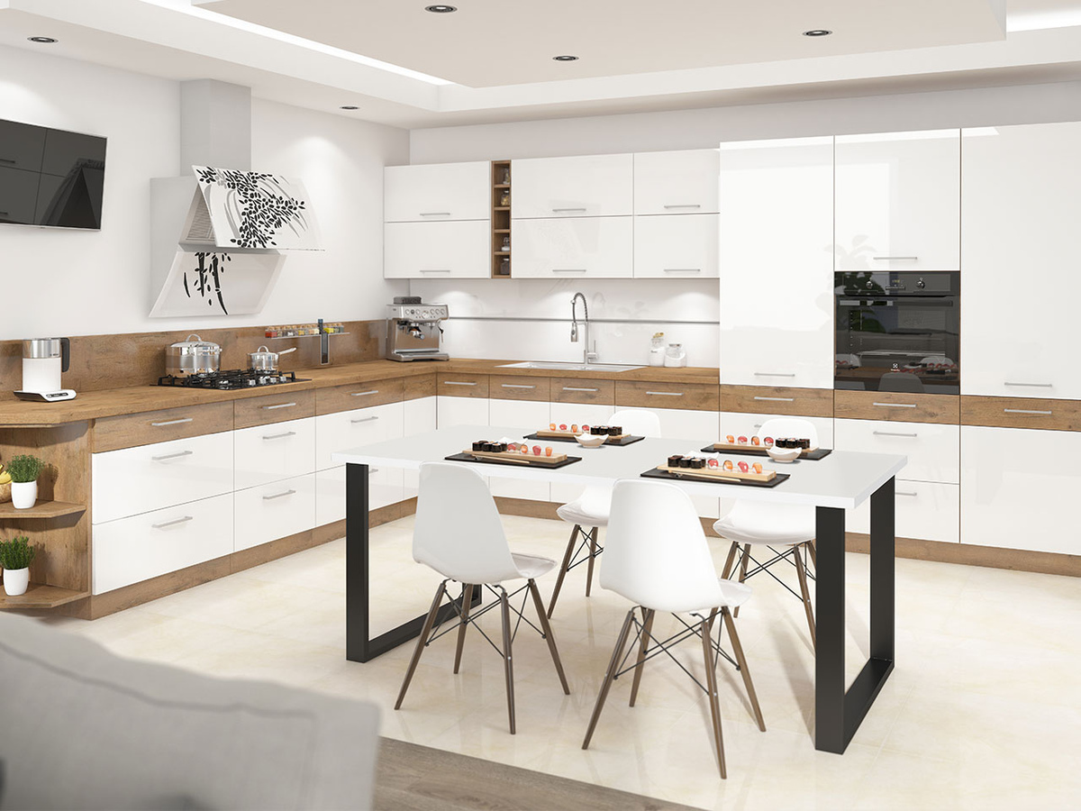 Table Tucson 139 (White + Black)