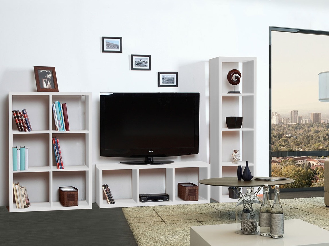 Living room set Levnova 106 (White)