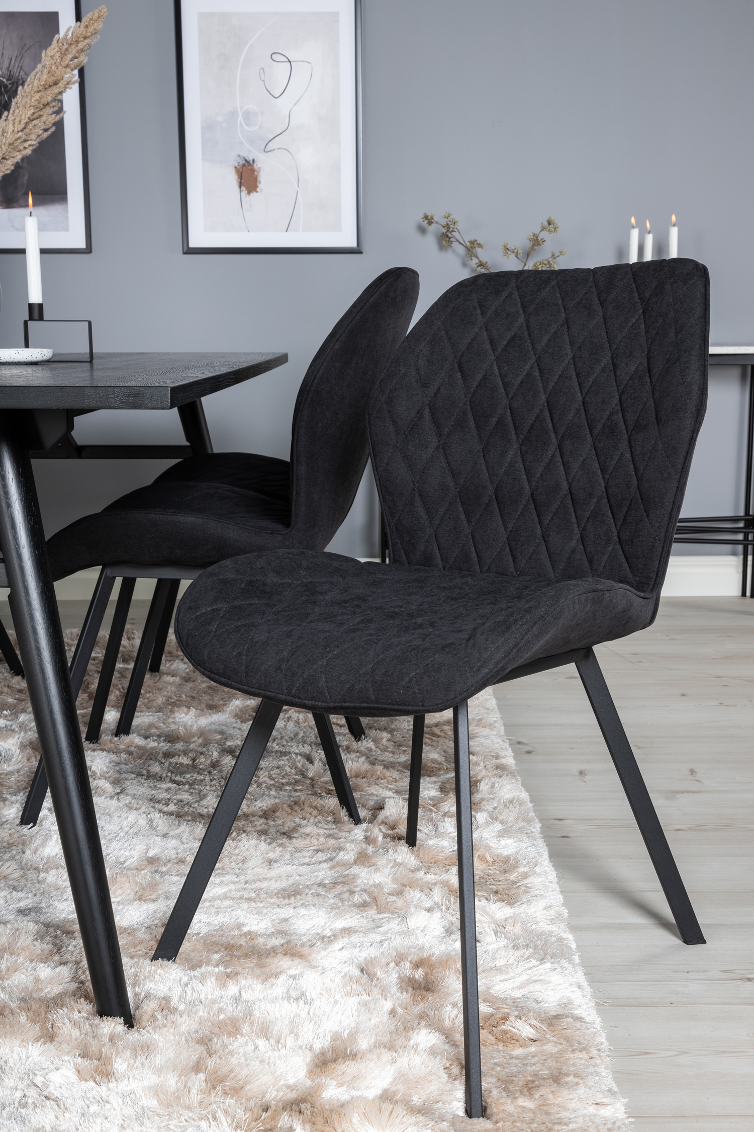 Dining set Dallas 1686 (Black)
