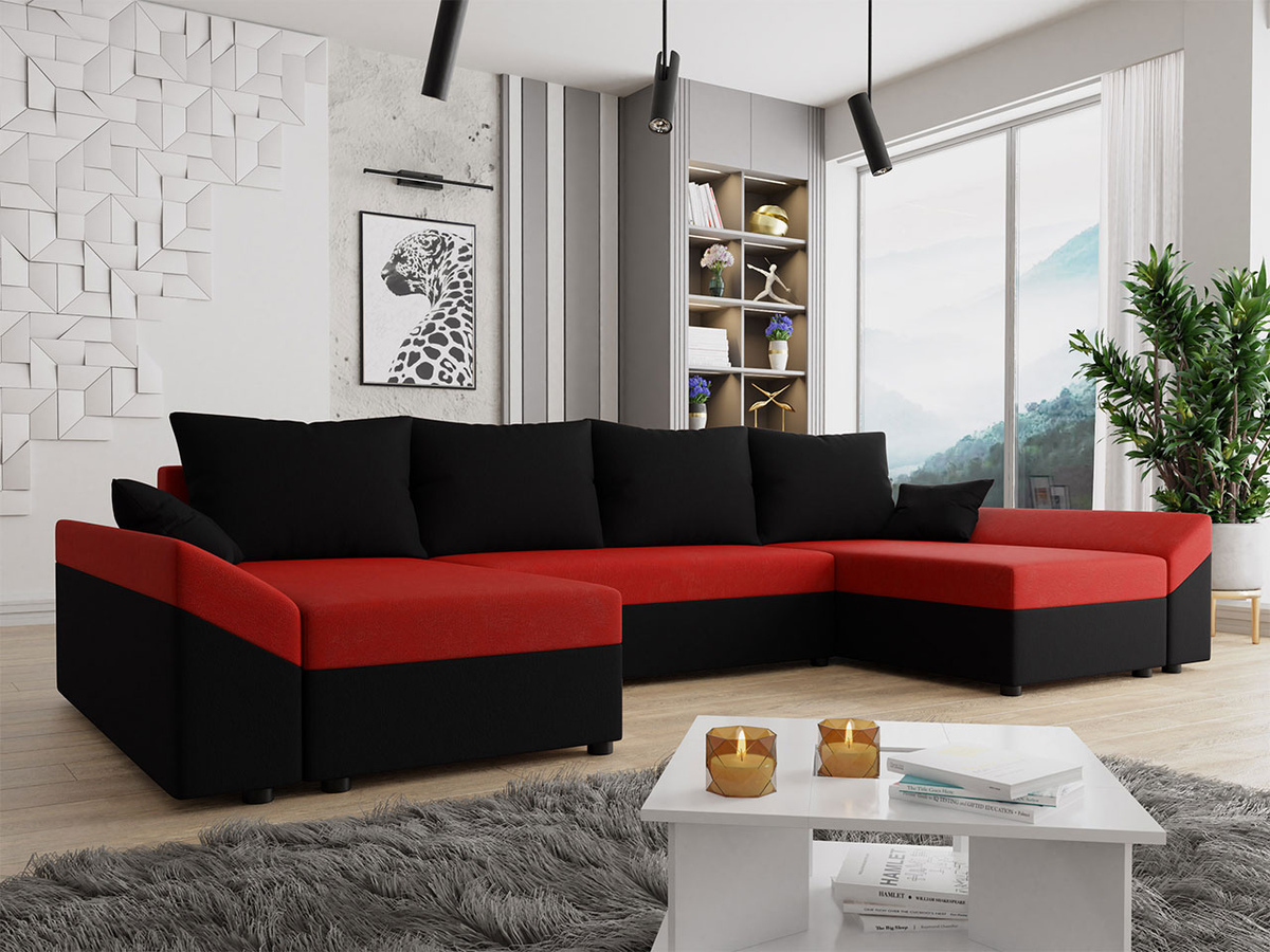 Corner sofa Memphis 105 (Alova 04 + Alova 46)