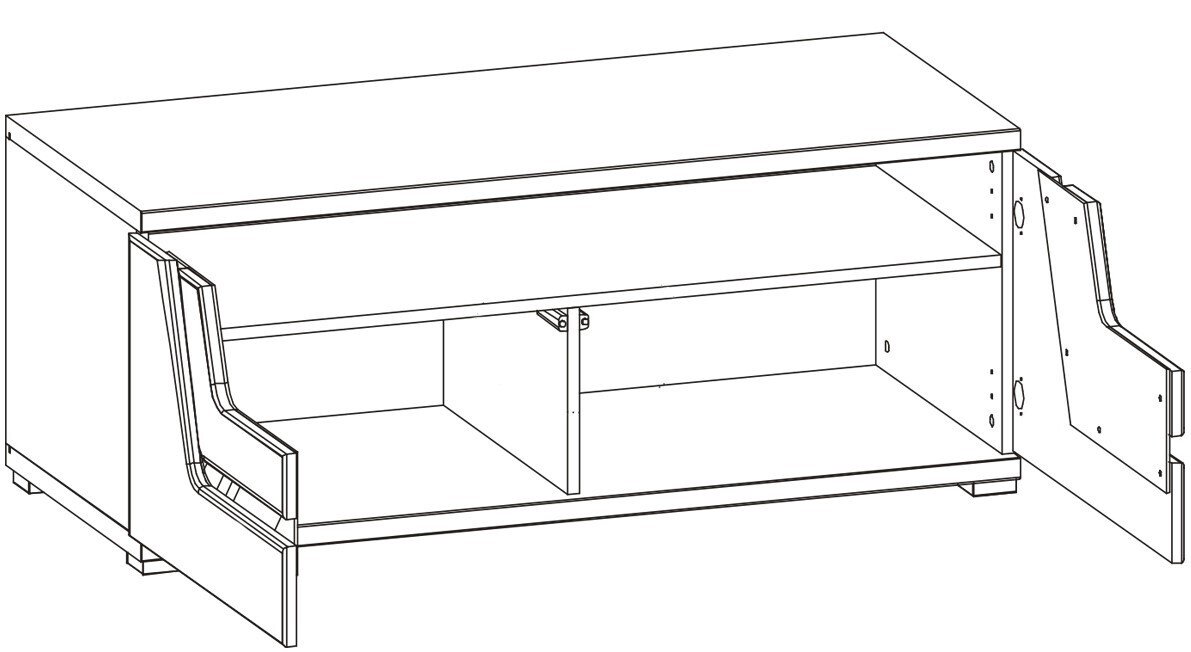TV stand Soretru 109 (Elm)