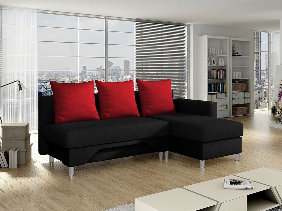 Corner sofa Akron 100 (Suedine 1 + Suedine 3100)