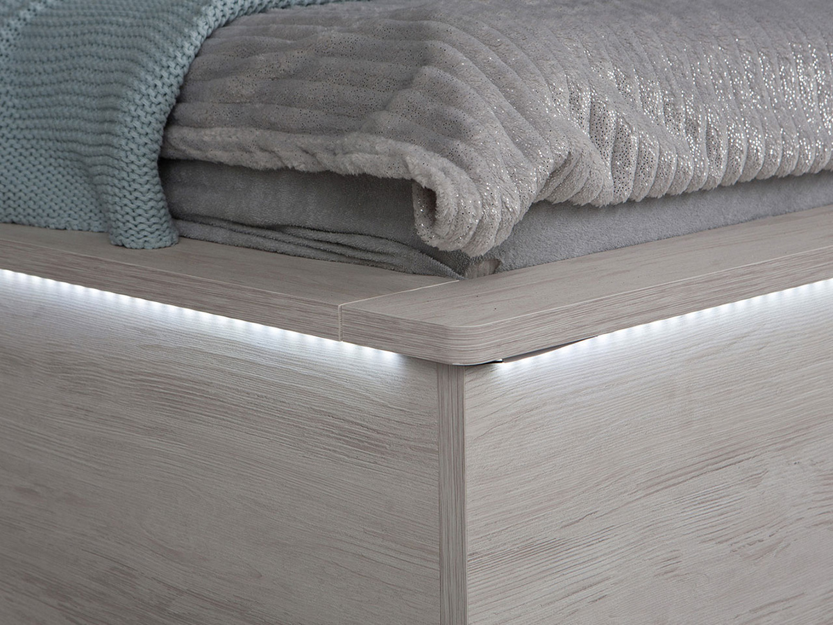 Bed Fivelbo 105 (Monastery oak + Soft Pik 011)