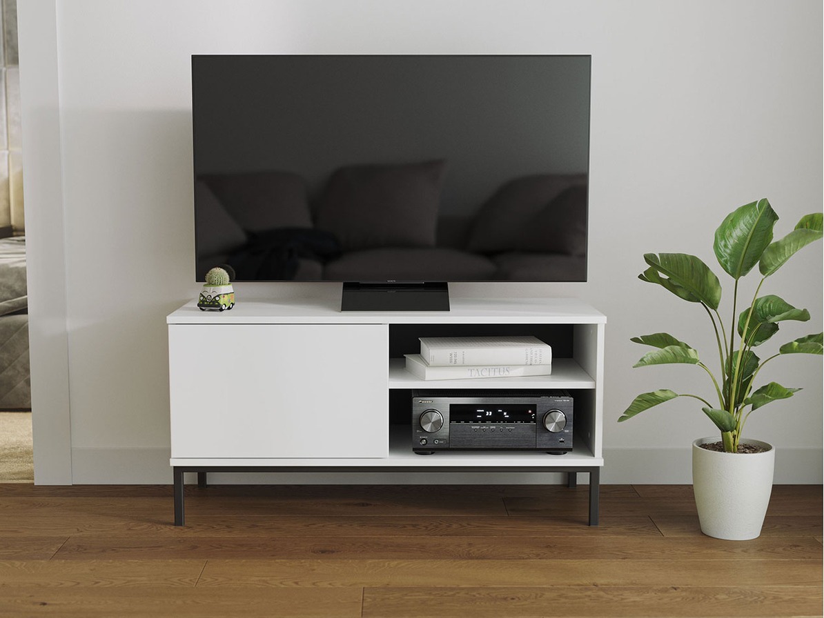 TV stand Lomsore 100 (White)