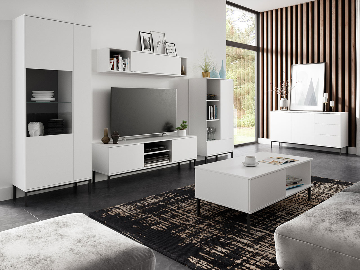 Living room set Lomsore 107 (White)