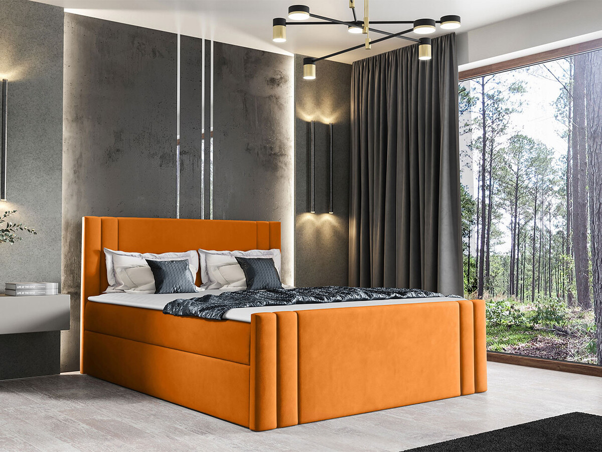 Continental bed Mel (Amor Velvet 4309)
