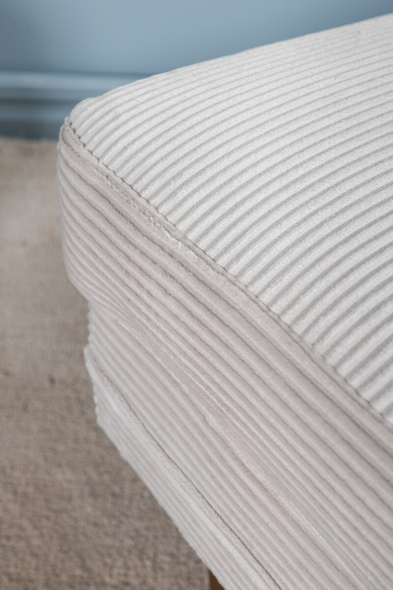 Upholstered bench Dallas 2653 (Beige + Golden)