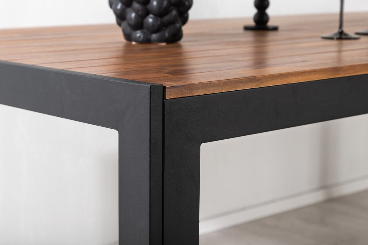 Outdoor table Dallas 673 (Acacia + Black)