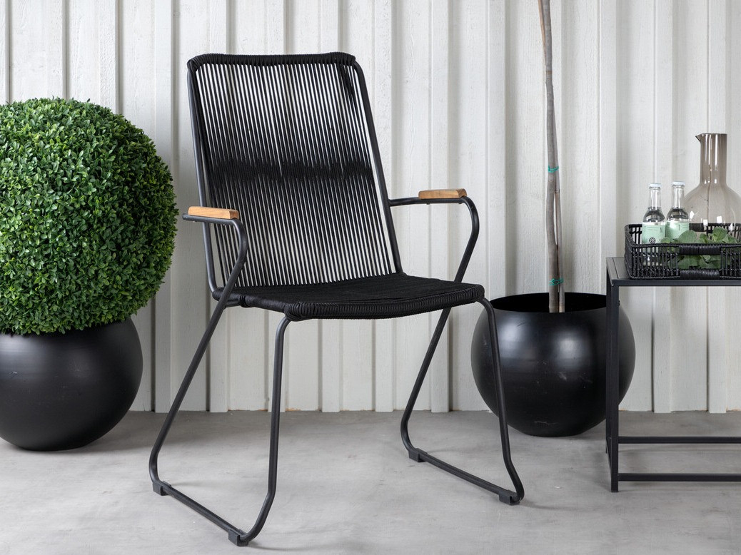 Outdoor chair Dallas 3463 (Black)