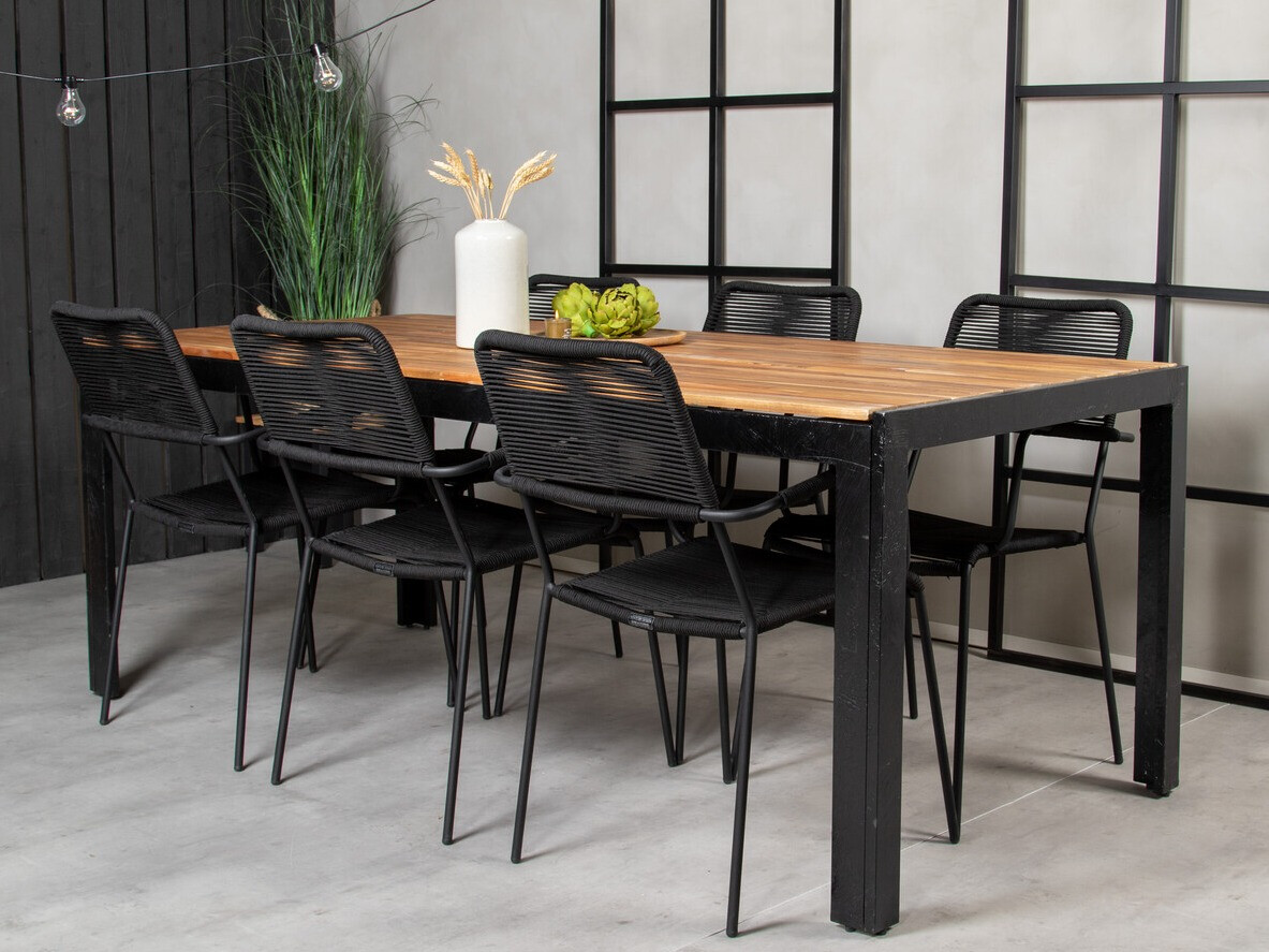 Table and chairs set Dallas 2906