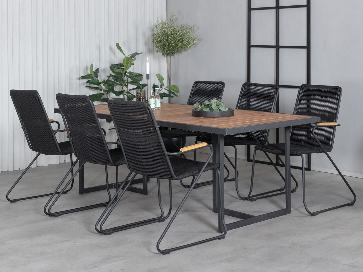 Table and chairs set Dallas 2913