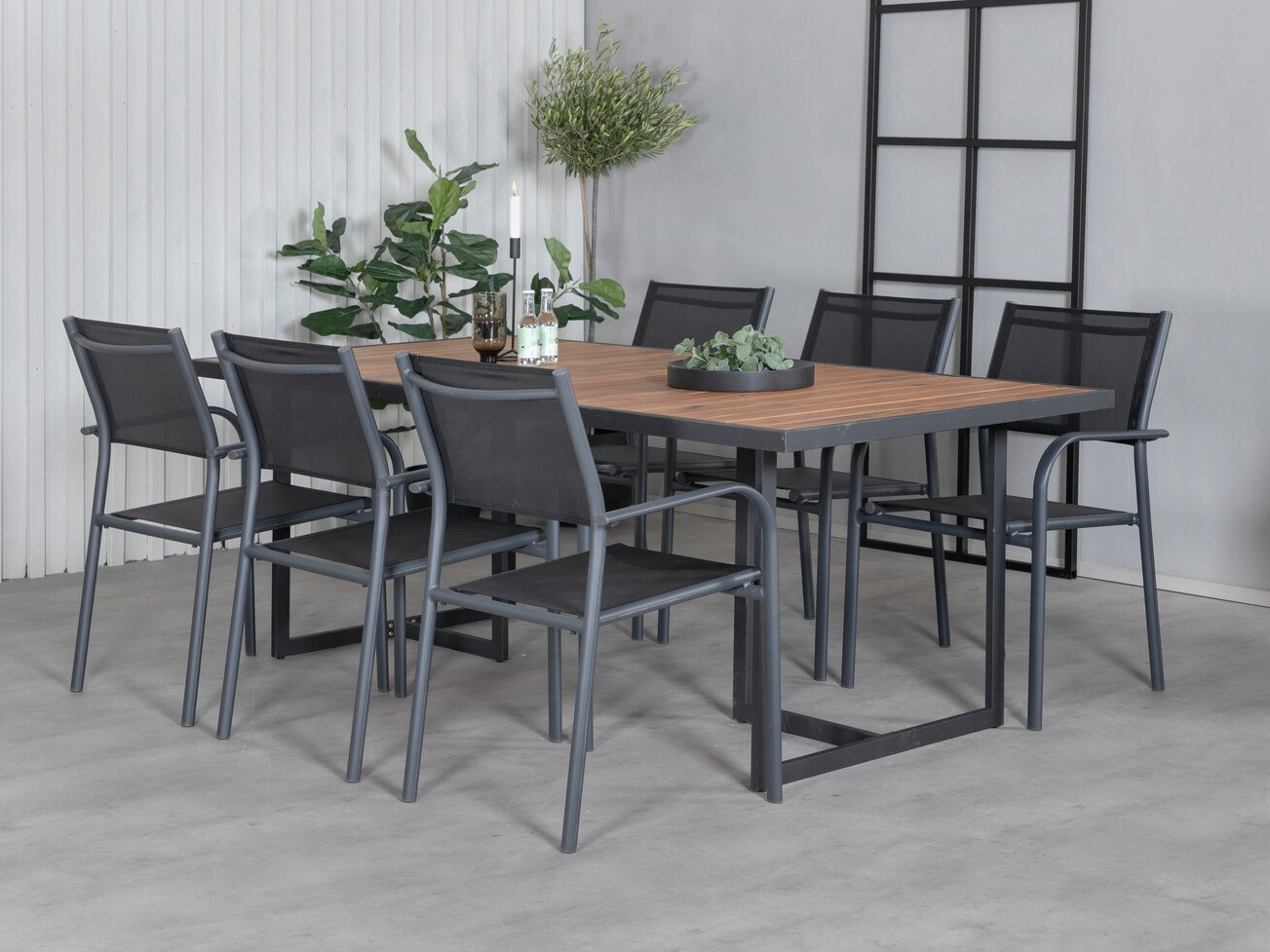 Table and chairs set Dallas 2916