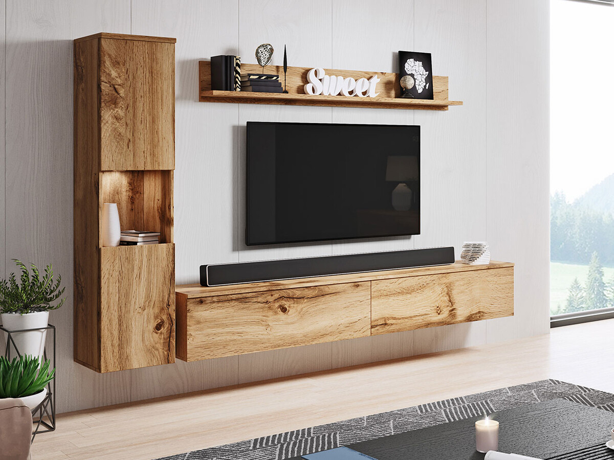 Living room set Sarasota 130 (Wotan Oak)