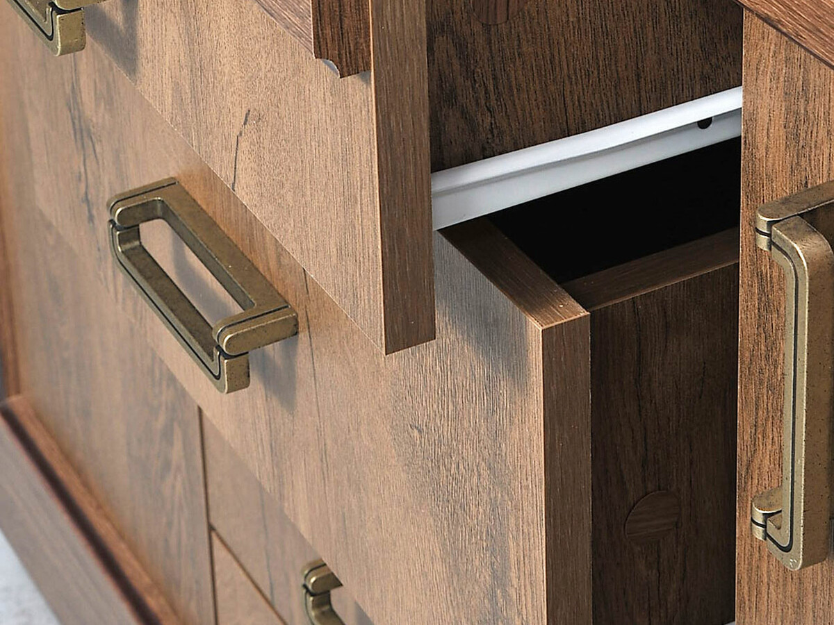 Chest of drawers Lircava 105 (Lefkas oak)