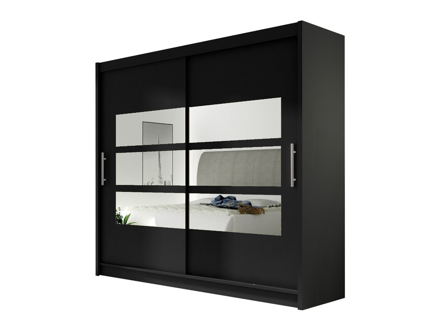Wardrobe Closico Pallor III (Black)