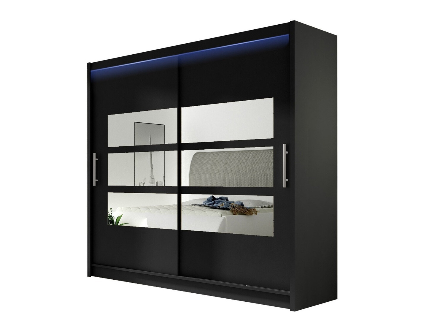 Wardrobe Closico Pallor III (Black)