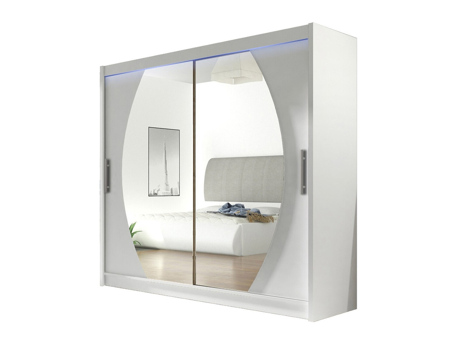 Wardrobe Closico Pallor IV (White)