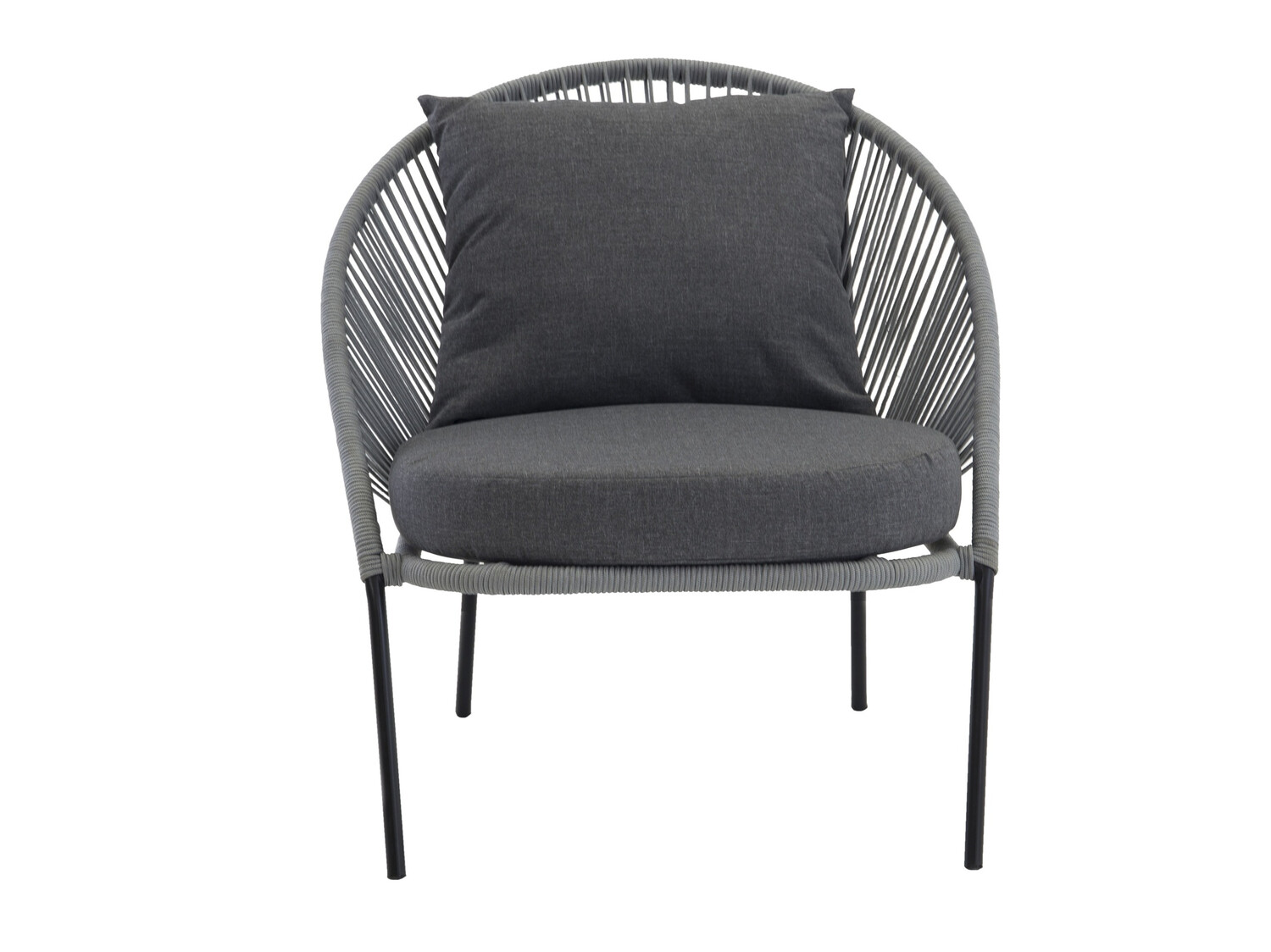 Outdoor armchair Dallas 1079 (Grey)