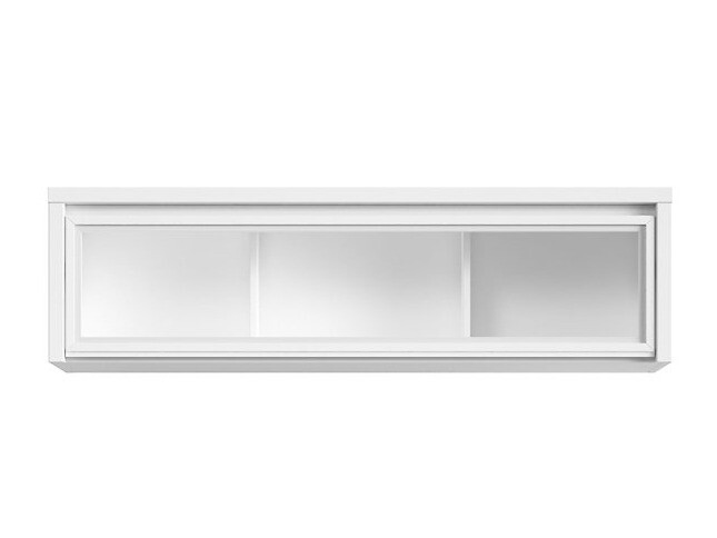 Wall shelf Nolroma 136 (White + Matte white)