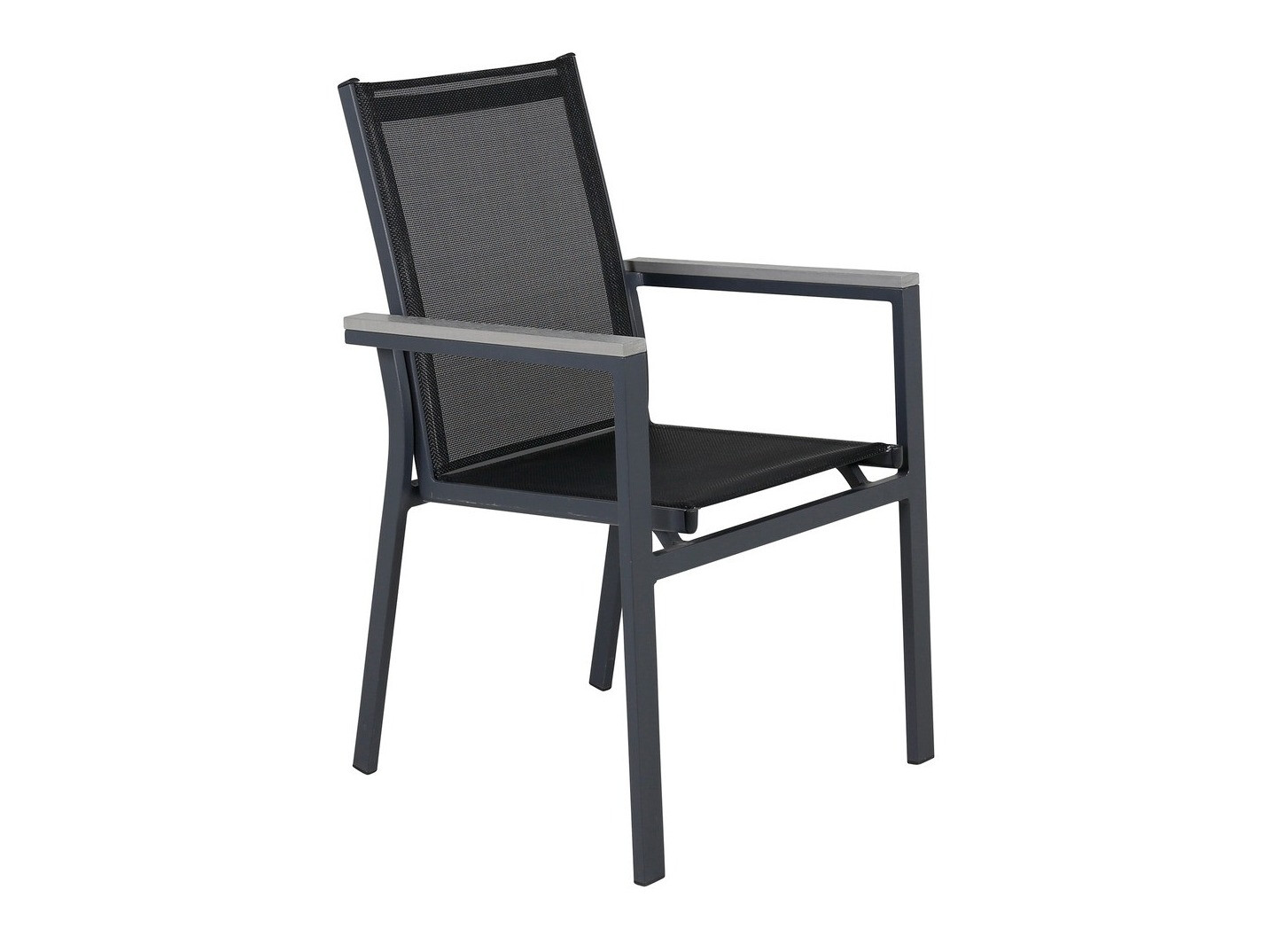 Outdoor chair Dallas 2775 (Black + Grey)