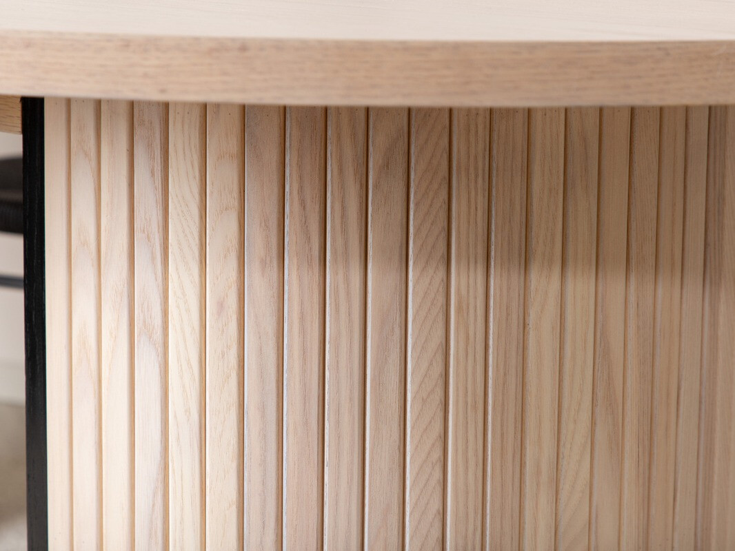 Table Dallas 1712 (Light wood + Black)