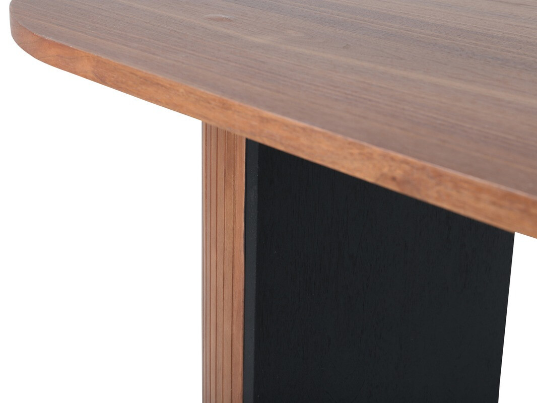 Table Dallas 1712 (Nut + Black)
