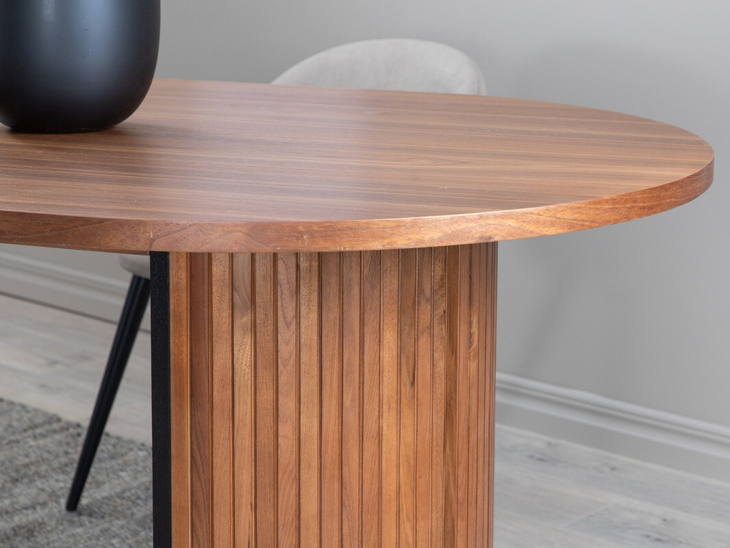 Table Dallas 1712 (Nut + Black)