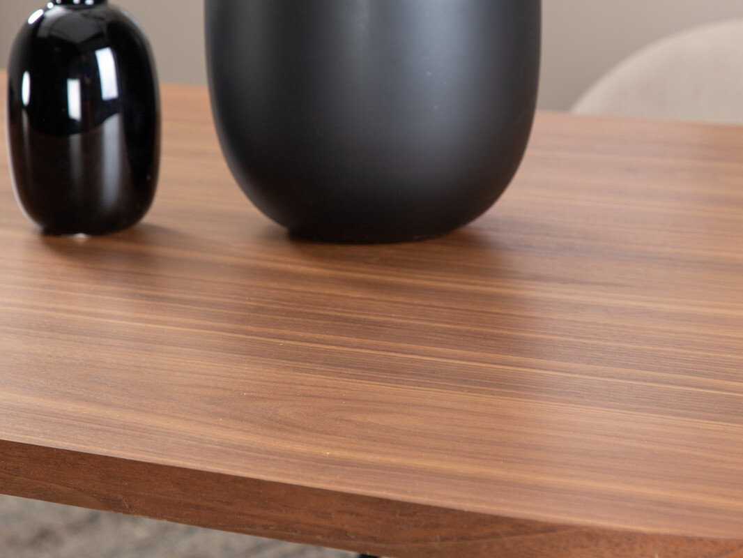 Table Dallas 1712 (Nut + Black)