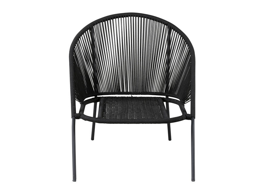Outdoor armchair Dallas 1079 (Black + Grey)