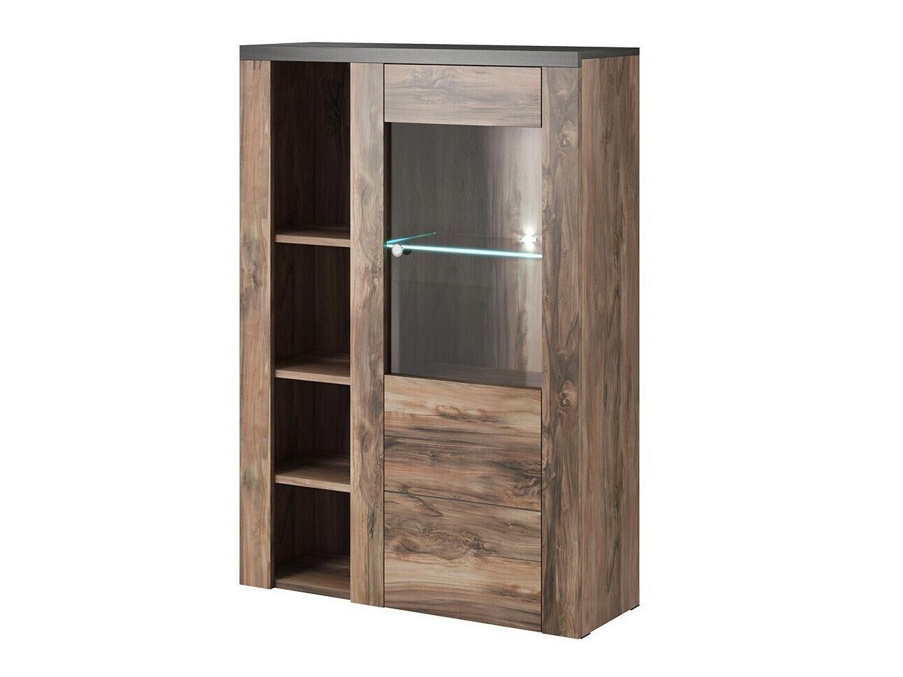 Bookcase Salelbo 104 (Nut)